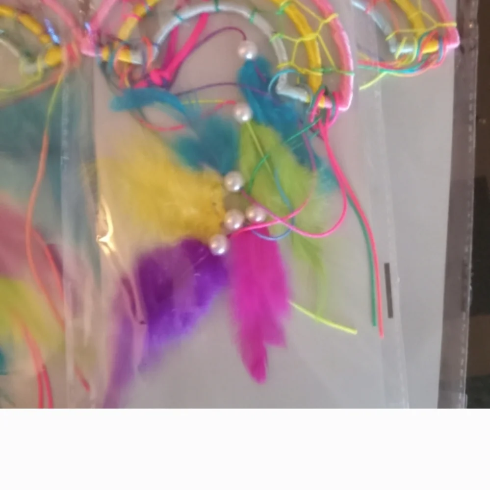 Rainbow & Heart Dream Catcher